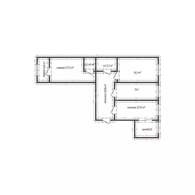 3-к кв. Дагестан, Каспийск просп. М. Омарова, 18 (115.0 м) - Фото 2