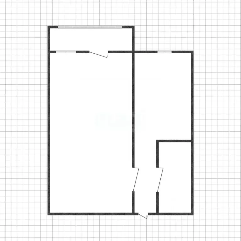1-к кв. Курская область, Курск ул. Домостроителей, 2 (35.8 м) - Фото 2