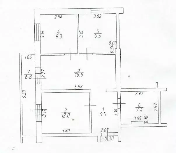 3-комнатная квартира: аул Новая Адыгея, Бжегокайская улица, 25/1к5 ... - Фото 0