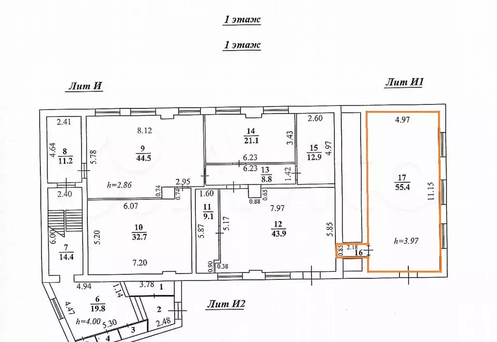Свободного назначения, 57.3 м - Фото 0