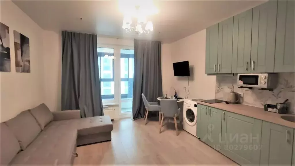1-к кв. Санкт-Петербург ул. Парфеновская, 6к2 (29.0 м) - Фото 1