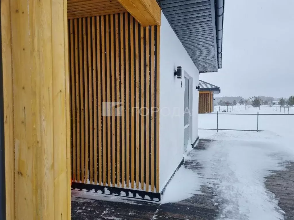 Дом в Новосибирская область, Мошковский район, пос. Октябрьский пер. ... - Фото 1