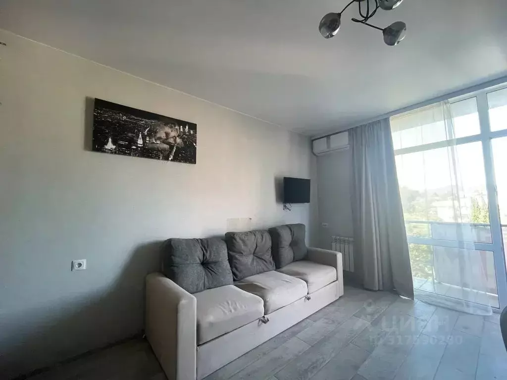 Студия Краснодарский край, Сочи ул. Гастелло, 27Б (30.0 м) - Фото 1