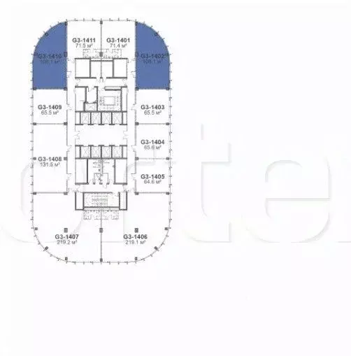 Офис в Москва Ходынский бул., 20А/2 (108 м) - Фото 1