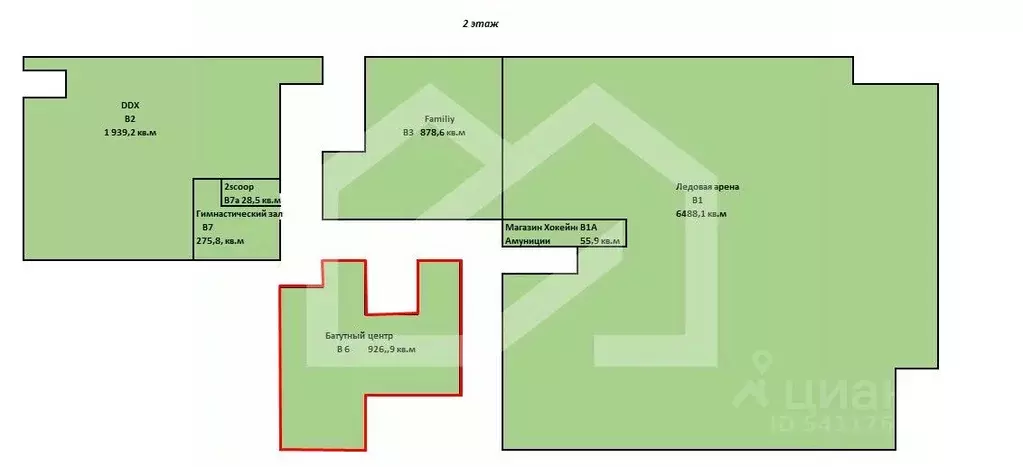 Помещение свободного назначения в Москва Дубравная ул., 51с1 (927 м) - Фото 2