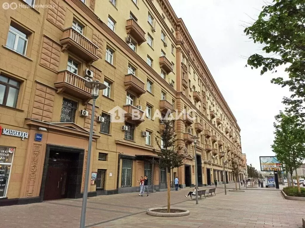 3-комнатная квартира: Москва, Смоленский бульвар, 22/14 (89.6 м) - Фото 1