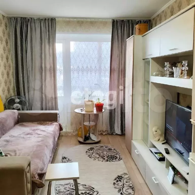 1-к. квартира, 34,5 м, 1/5 эт. - Фото 1