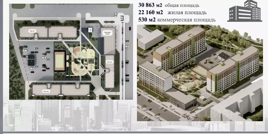 2-к кв. Тамбовская область, Тамбов Телецентр мкр,  (64.86 м) - Фото 1