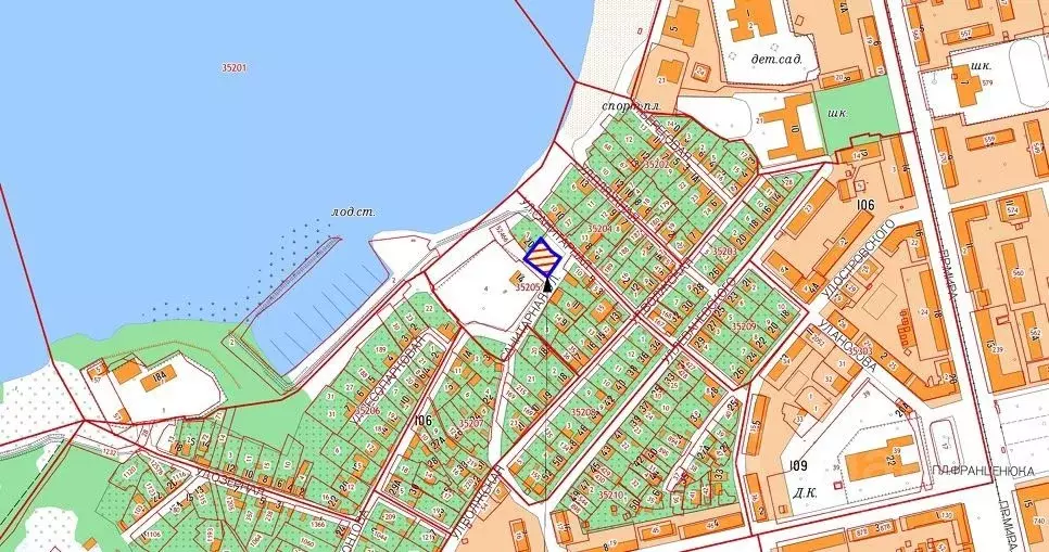 Участок в Липецкая область, Липецк Санитарная ул., 20 (9.0 сот.) - Фото 1