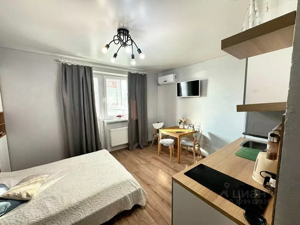 Студия Краснодарский край, Краснодар ул. Западный обход, 42к8 (21.7 м) - Фото 1