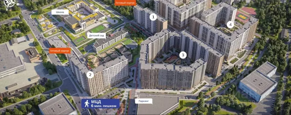 Помещение свободного назначения в Московская область, Химки Подрезково ... - Фото 1