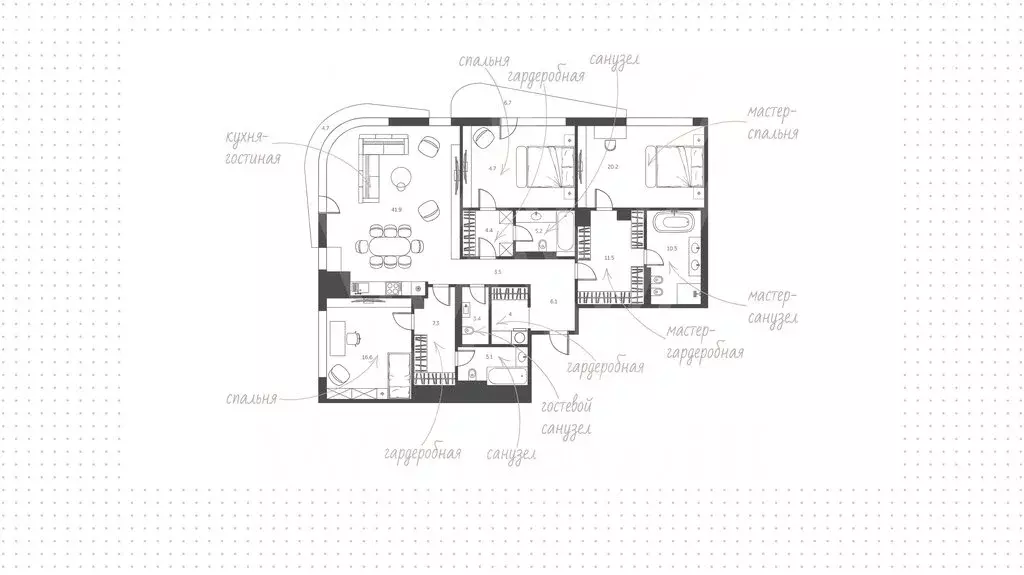 Квартира-студия: Москва, Большой Толмачёвский переулок, 5с1 (167 м) - Фото 1