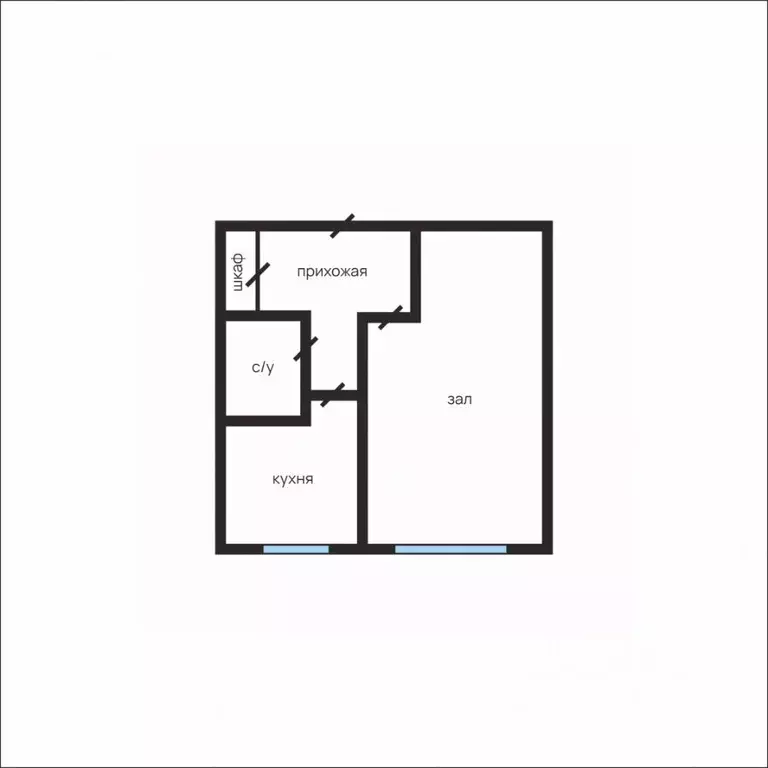 1-к кв. Приморский край, Находка Пограничная ул., 72 (28.9 м) - Фото 2