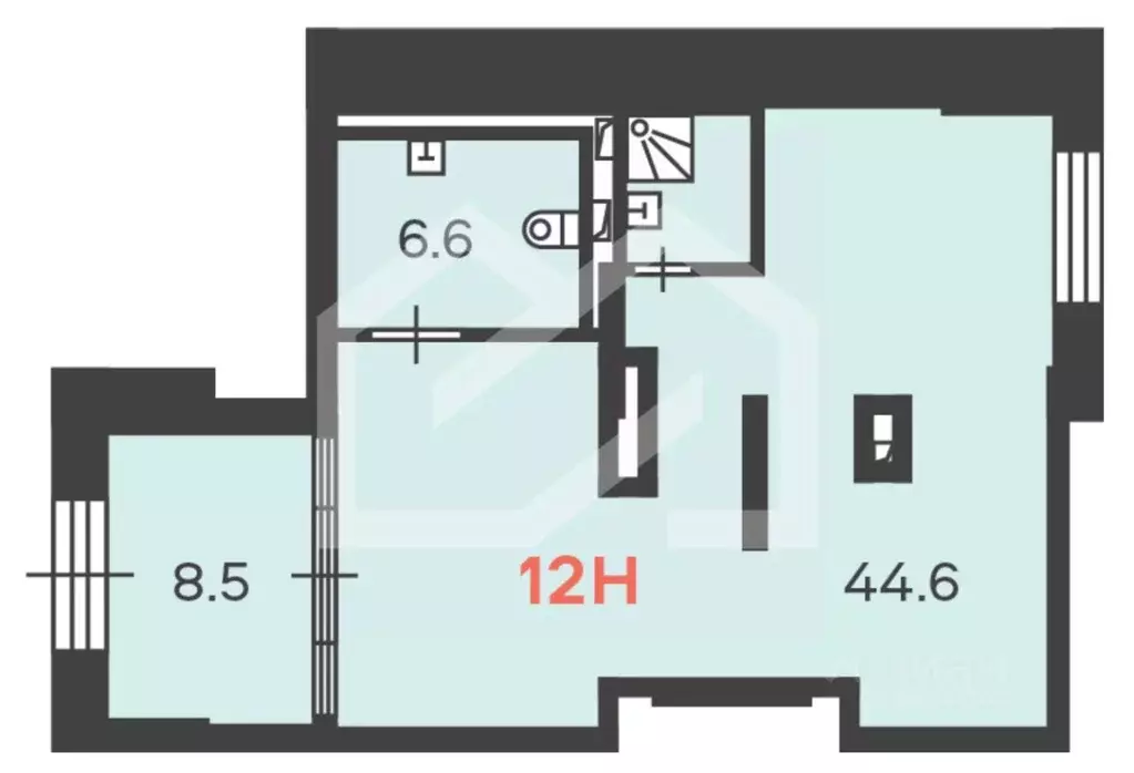 Помещение свободного назначения в Москва Алтуфьевское ш., 53к1 (62 м) - Фото 2