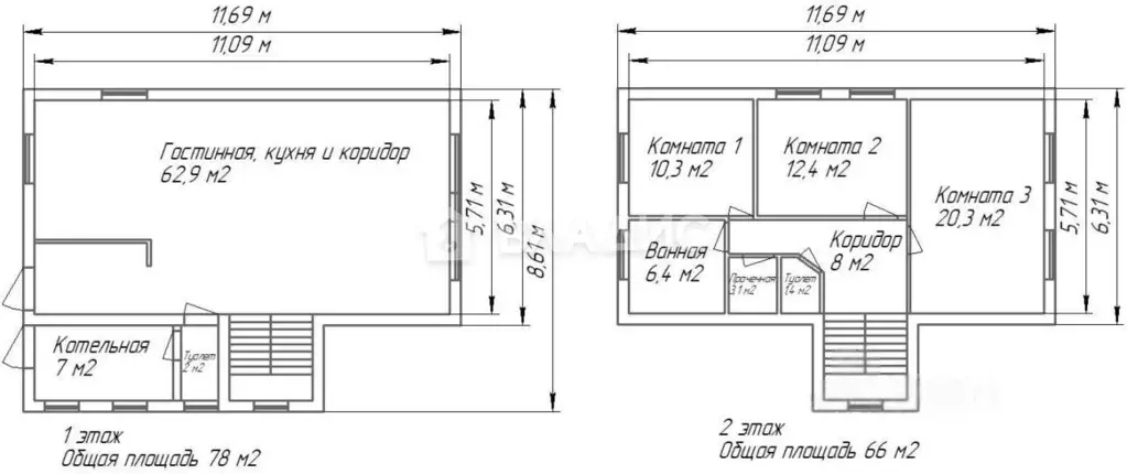 Дом в Кемеровская область, Кемерово Учитель СНТ, 77 (151 м) - Фото 2