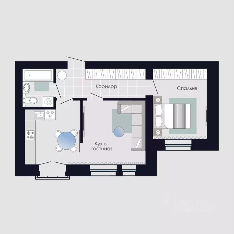 2-к кв. Оренбургская область, Оренбургский район, пос. Пригородный, ... - Фото 1