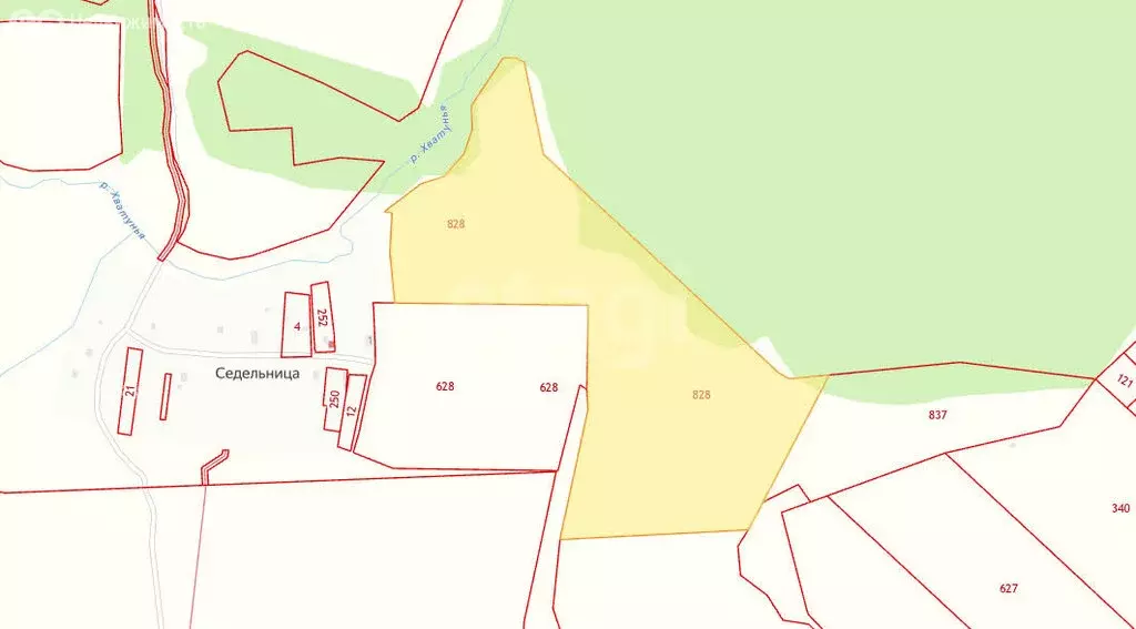 Участок в Ярославский муниципальный округ, деревня Бор (1200 м) - Фото 1