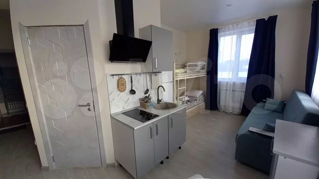 1-к. квартира, 30 м, 3/3 эт. - Фото 0