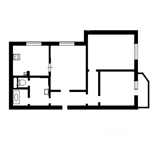 3-к кв. Волгоградская область, Волгоград ул. Хользунова, 36/4 (70.6 м) - Фото 1