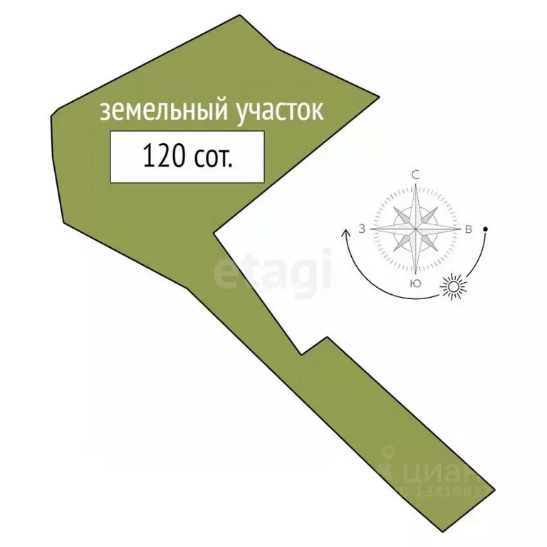 Участок в Брянская область, Брянский район, Снежское с/пос, с. ... - Фото 2