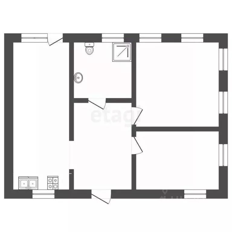 Дом в Челябинская область, Пласт Первомайская ул., 49 (42 м) - Фото 2