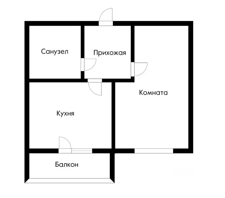 1-к кв. Краснодарский край, Краснодар ул. Генерала Трошева (32.6 м) - Фото 2