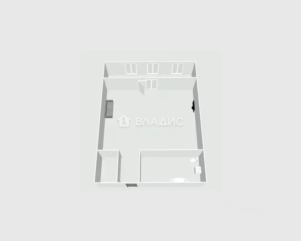 Студия Пензенская область, Пенза ул. Генерала Глазунова, 21 (31.35 м) - Фото 2