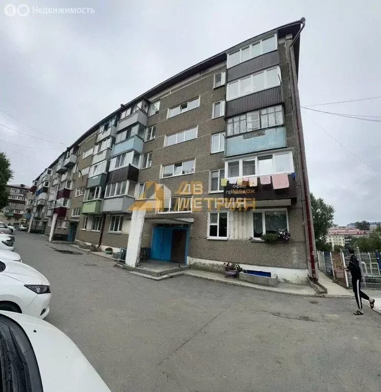 2-комнатная квартира: Корсаков, Нагорная улица, 5 (42.1 м) - Фото 1