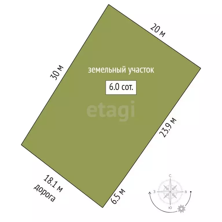 Участок в Башкортостан, Стерлитамакский район, Отрадовский сельсовет, ... - Фото 2