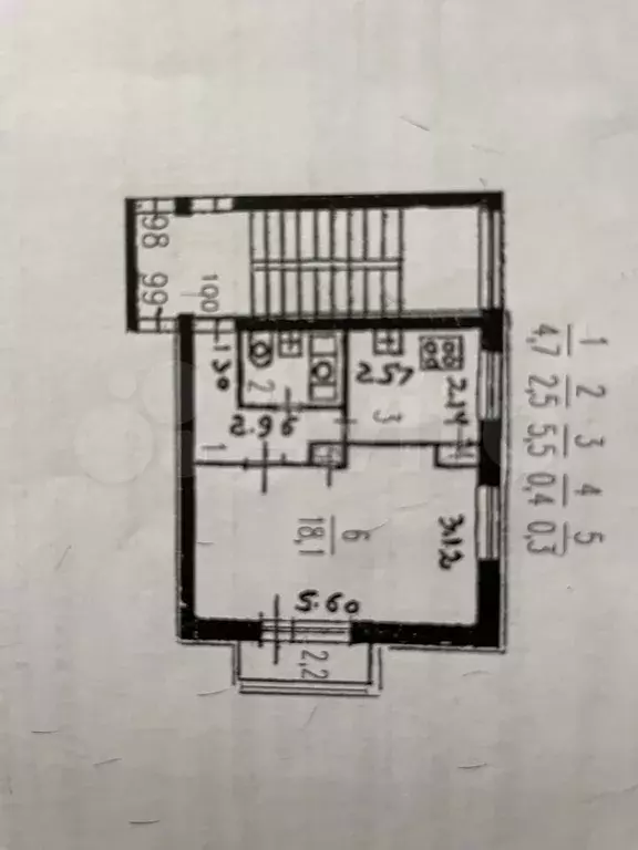 1-к. квартира, 31,5 м, 5/5 эт. - Фото 0