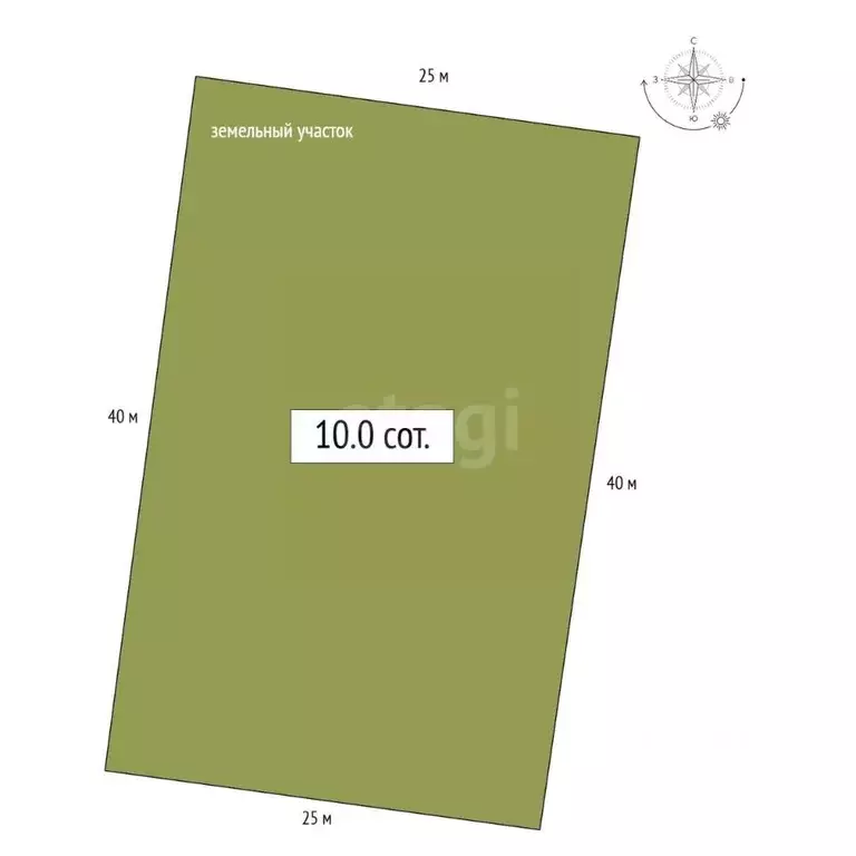 Участок в Алтай, Майминский район, с. Кызыл-Озек  (10.0 сот.) - Фото 2