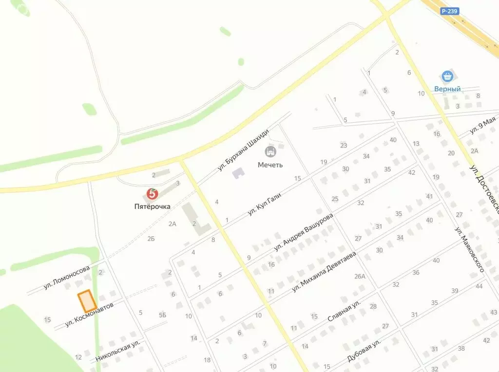Участок в Лаишево, улица Космонавтов, 5 (10 м) - Фото 1