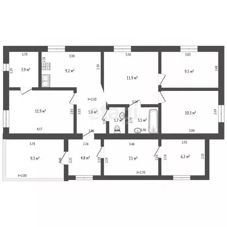 Дом в Краснодарский край, Геленджик городской округ, с. Дивноморское ... - Фото 2