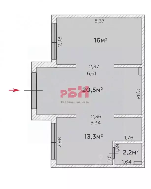 Торговая площадь в Тюменская область, Тюмень ул. Анатолия Клиндюка, 3 ... - Фото 2