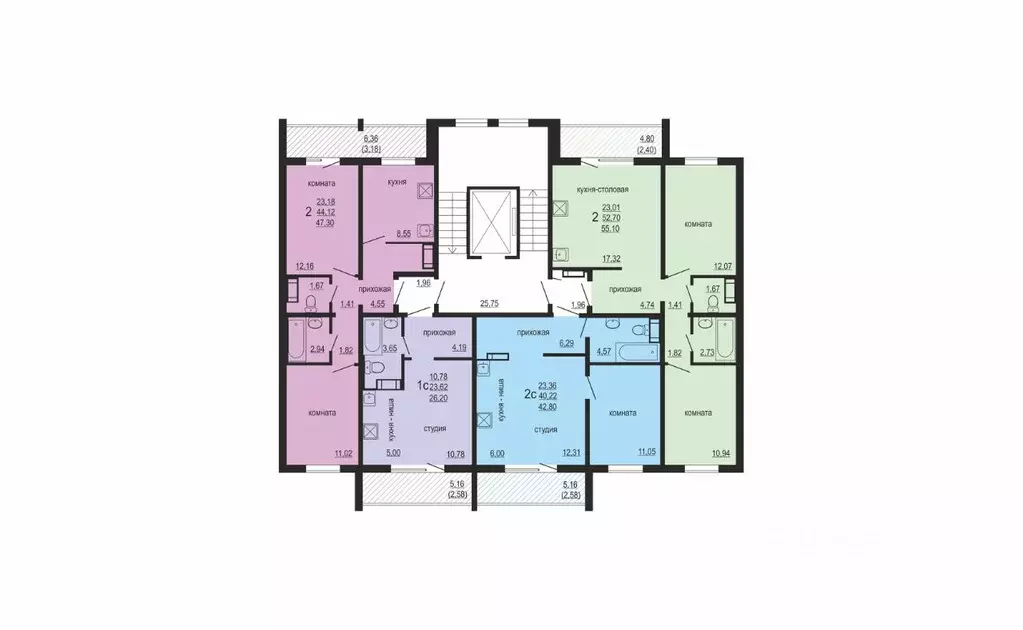 2-к кв. Челябинская область, Челябинский городской округ, пос. ... - Фото 2