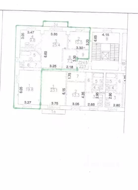 3-комнатная квартира: Москва, Новопесчаная улица, 17к4 (86 м) - Фото 2
