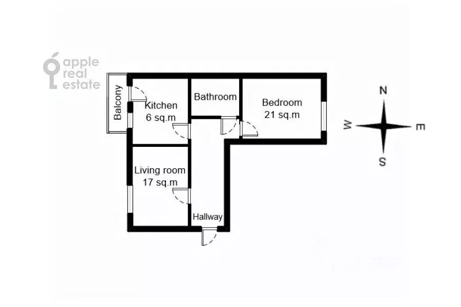 2-к кв. Москва Кутузовский просп., 41 (71.0 м) - Фото 2