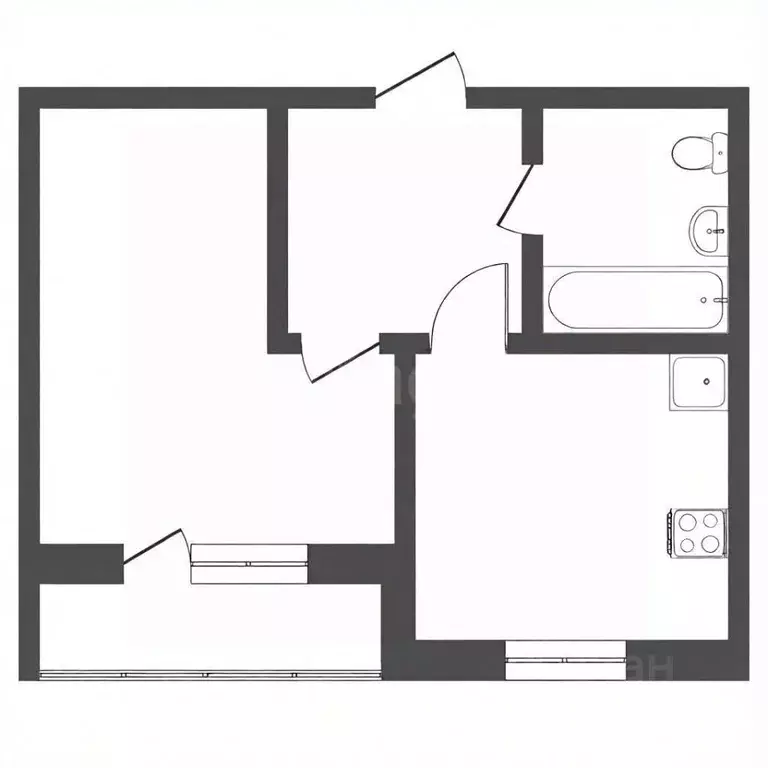 1-к кв. Ярославская область, Ярославль ул. Щорса, 5 (38.1 м) - Фото 2