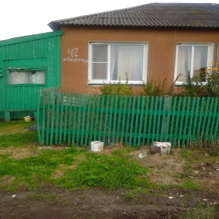 Дом в Тюкалинский район, деревня Оша, Береговая улица (61.1 м) - Фото 0