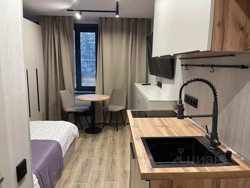 Студия Москва ул. Генерала Тюленева, 11 (15.0 м) - Фото 2