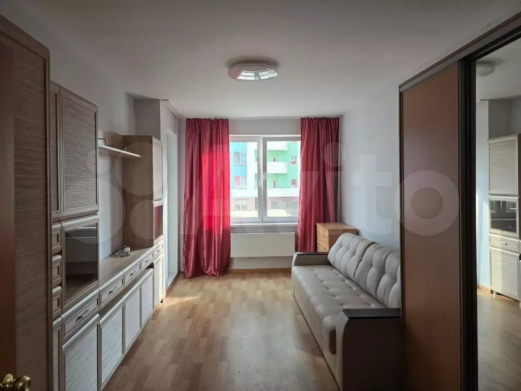1-к. квартира, 42,9 м, 2/16 эт. - Фото 1