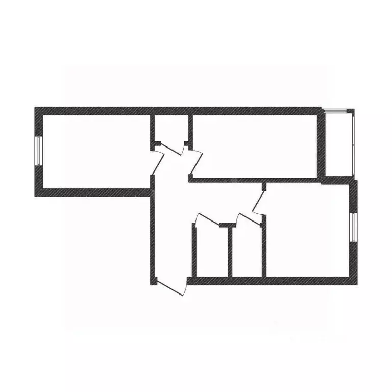 2-к кв. Белгородская область, Старый Оскол Центральный мкр, 4А (58.8 ... - Фото 0