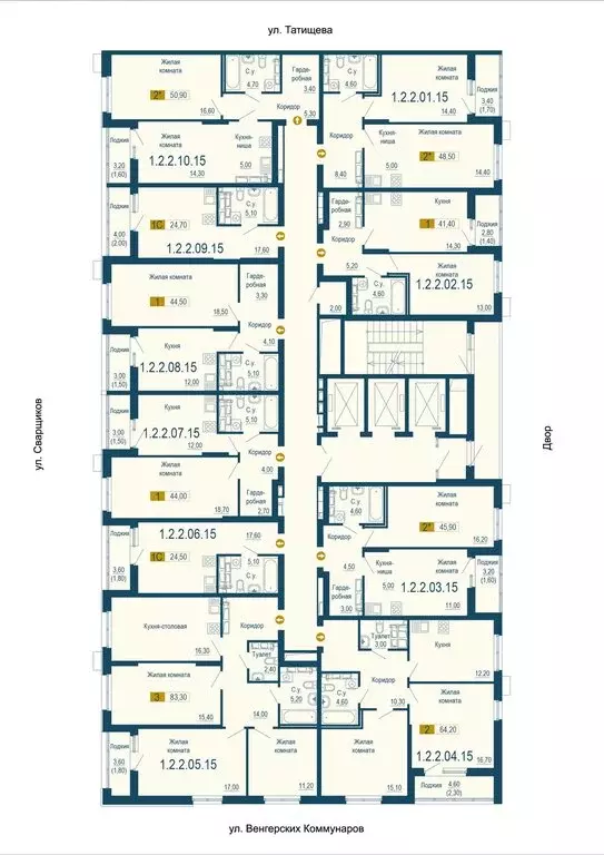 Квартира-студия: Екатеринбург, улица Татищева, 105 (24.5 м) - Фото 0