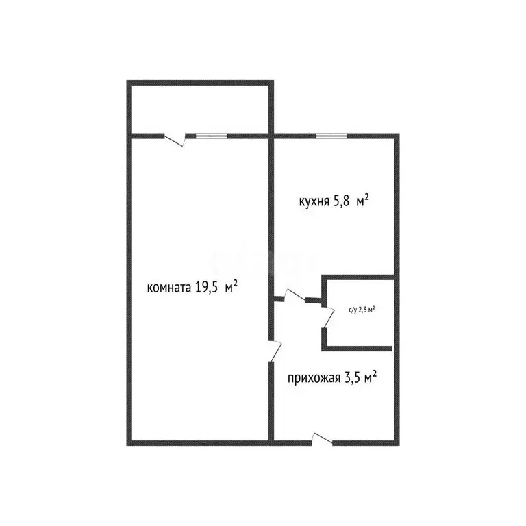 1-комнатная квартира: Краснодар, Московская улица, 86 (31.1 м) - Фото 1