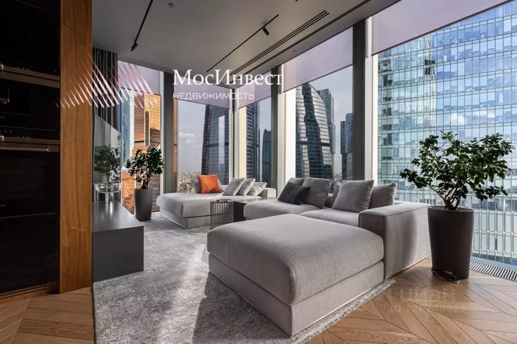 2-к кв. Москва 1-й Красногвардейский проезд, 22с1 (72.5 м) - Фото 2