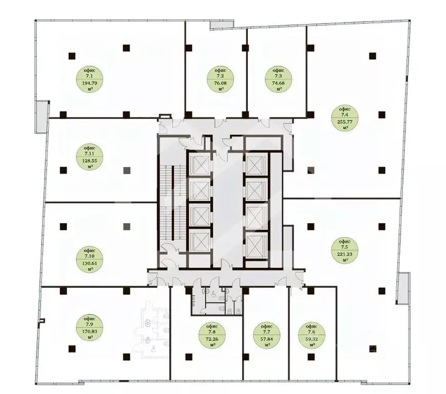 Помещение свободного назначения в Москва ул. Неверовского, 10с3А (256 ... - Фото 2