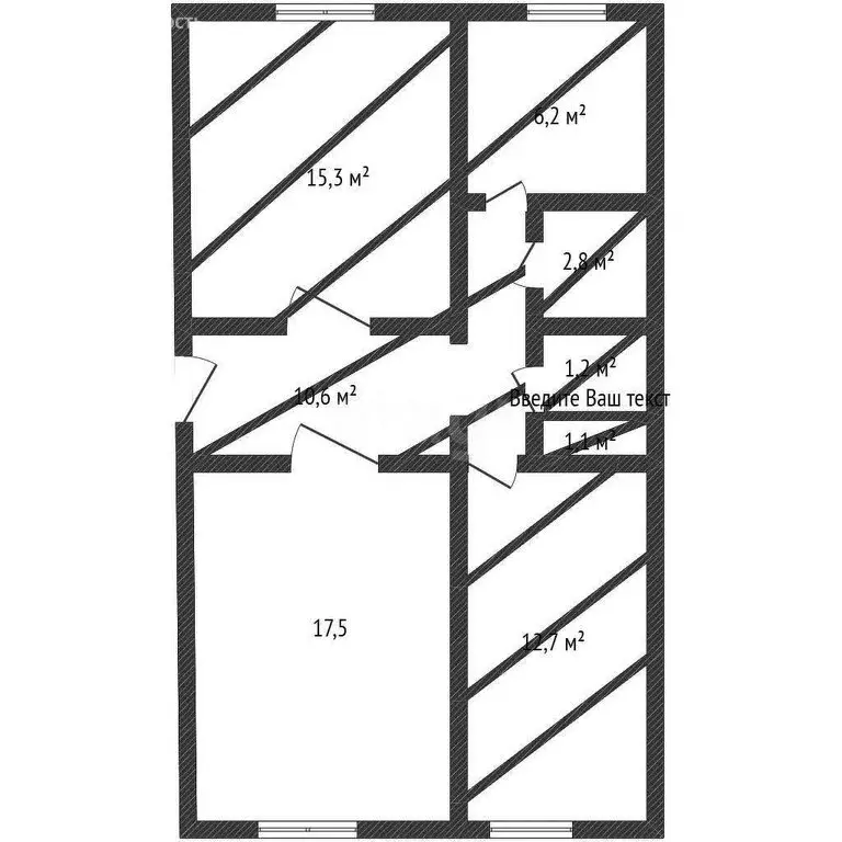 1к в 3-комнатной квартире (17.5 м) - Фото 1