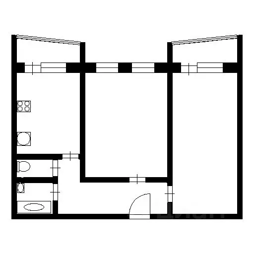 2-к кв. Московская область, Ленинский городской округ, пос. Развилка ... - Фото 2