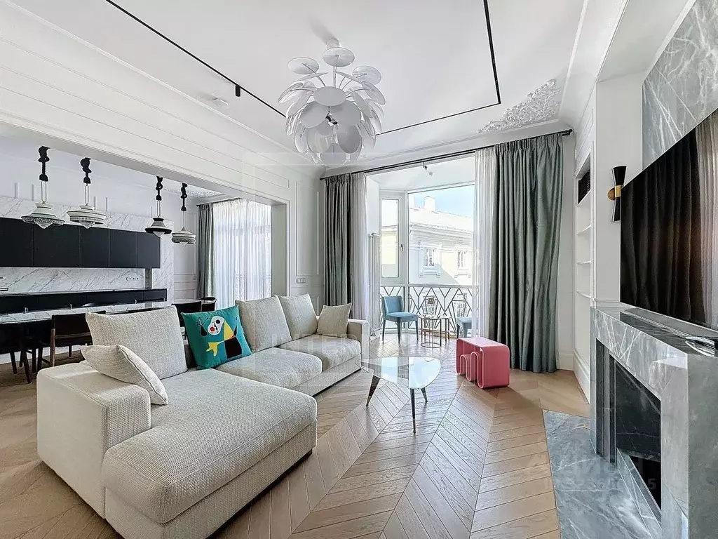 3-к кв. Москва Всеволожский пер., 5 (150.0 м) - Фото 1