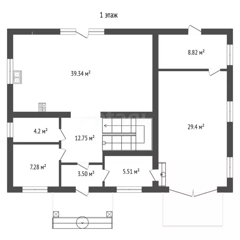 Дом в Калининградская область, Гурьевский муниципальный округ, пос. ... - Фото 2